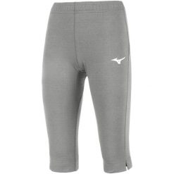 Damskie legginsy Mizuno High-Kyu Capri. Szare legginsy Mizuno, s, bez wzorów. Za 161.00 zł.