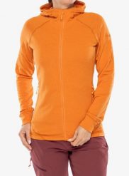 Bluza z kapturem damska Rab Nexus Hoody. Brązowe bluzy RAB, m, bez wzorów, z materiału, z kapturem. Za 324.49 zł.