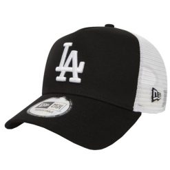 Czapka Trucker New Era MLB Los Angeles Dodgers. Czarne czapki New Era, bez wzorów, z bawełny. Za 129.99 zł.