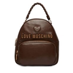 Plecak LOVE MOSCHINO. Brązowe plecaki Love Moschino, bez wzorów. Za 1,139.00 zł.