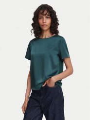 Weekend Max Mara Bluzka Gilbert 2625946041 Zielony ciemny Regular Fit. Zielone bluzki Weekend Max Mara, m, bez wzorów, z syntetyku, bez kołnierzyka, bez ramiączek. Za 474.99 zł.