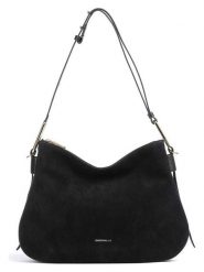 COCCINELLE Skórzana torebka w kolorze czarnym - 36 x 24 x 10 cm rozmiar: onesize. Czarne torby na ramię Coccinelle, bez wzorów, z materiału, na ramię, bez dodatków. Za 922.46 zł.