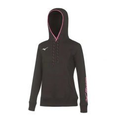 Bluza damska z kapturem Mizuno. Czarne bluzy Mizuno, m, bez wzorów, z kapturem. Za 227.00 zł.
