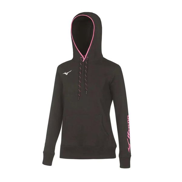 Bluza damska z kapturem Mizuno. Czarne bluzy Mizuno, m, bez wzorów, z kapturem. Za 230.15 zł.