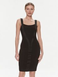 Marciano Guess Sukienka koktajlowa Karen 4RGK13 6869Z Czarny Bodycon Fit. Czarne sukienki Marciano Guess, z aplikacjami, z syntetyku, wizytowe, bez kołnierzyka, bez ramiączek, bodycon. Za 479.99 zł.