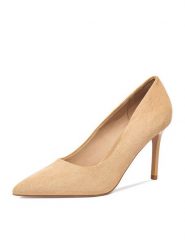 JENNY Szpilki CEO-R26SS09213 Beżowy. Brązowe szpilki Jenny, bez wzorów, z materiału, bez obcasa, na szpilce, bez zapięcia. Za 119.99 zł.