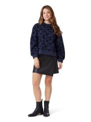 Scotch & Soda Bluza w kolorze granatowo-czarnym rozmiar: S. Niebieskie bluzy Scotch & Soda, s, bez wzorów, z bawełny, bez kaptura. Za 187.99 zł.