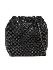 Guess Torebka HWRB93 50750 Czarny. Czarne listonoszki Guess, z aplikacjami, z tworzywa sztucznego, bez dodatków. Za 399.99 zł.