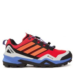 Trekkingi adidas. Czerwone trekkingi Adidas, z gore-texu, trekkingowe. Za 469.99 zł.