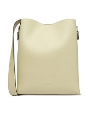 GINO ROSSI Torebka EO-WEN-3 Żółty. Żółte torebki klasyczne Gino Rossi, bez wzorów, z materiału, bez dodatków. Za 349.99 zł.