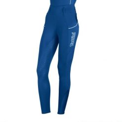 Damskie legginsy jeździeckie z pełną przyczepnością Tattini Passiflora. Zielone legginsy TATTINI, s, bez wzorów, z materiału. Za 386.00 zł.