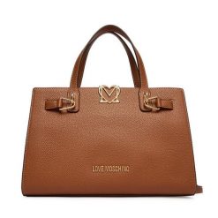 Torebka LOVE MOSCHINO. Brązowe torebki klasyczne Love Moschino, bez wzorów, bez dodatków. Za 1,009.00 zł.