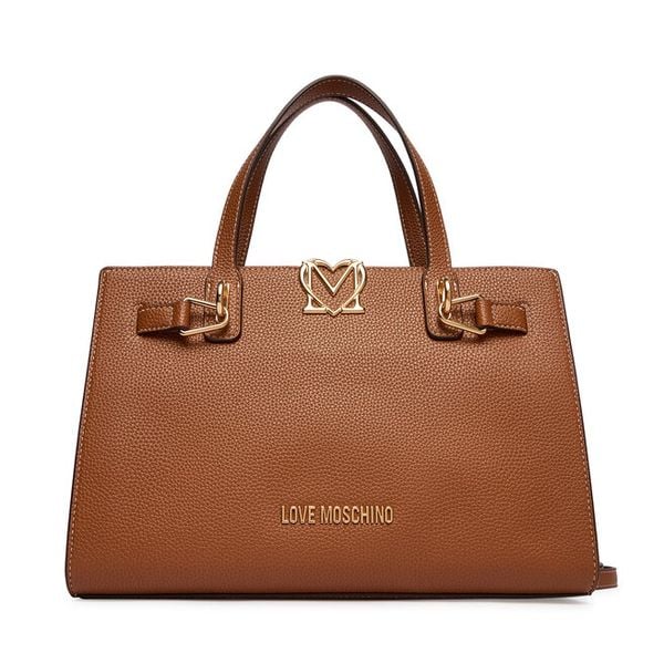 Torebka LOVE MOSCHINO. Brązowe torebki klasyczne Love Moschino, bez wzorów, bez dodatków. Za 1,009.00 zł.