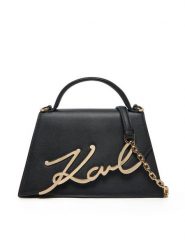 KARL LAGERFELD Torebka A1W30036 Czarny. Czarne torebki klasyczne KARL LAGERFELD, bez wzorów, ze skóry, bez dodatków. Za 1,079.00 zł.