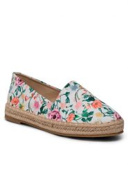 DeeZee Espadryle WSS990-103 Biały. Białe espadryle DeeZee, bez wzorów, z materiału, bez obcasa, bez zapięcia. Za 89.99 zł.