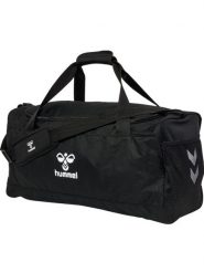 Torba sportowa Hummel Core 2.0. Czarne torby na ramię Hummel, bez wzorów, z materiału, sportowe, na ramię, bez dodatków. Za 215.50 zł.