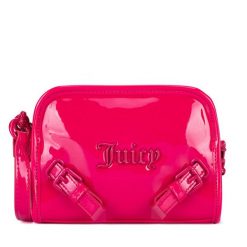 Torebka Juicy Couture. Czerwone listonoszki Juicy Couture, bez wzorów, bez dodatków. Za 279.99 zł.