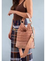 Fritzi aus Preußen Torebka w kolorze jasnobrązowym - 37 x 27 x 17 cm rozmiar: onesize. Brązowe torby na ramię Fritzi aus Preußen, bez wzorów, z materiału, na ramię, pikowane, bez dodatków. Za 180.91 zł.