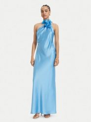 ACCESS FASHION Sukienka wieczorowa 63-3339-236 Niebieski jasny Regular Fit. Niebieskie sukienki ACCESS FASHION, bez wzorów, z syntetyku, wizytowe, bez kołnierzyka, bez ramiączek. Za 819.99 zł.