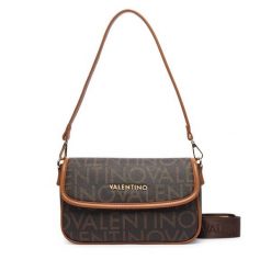 Torebka Valentino. Brązowe torebki klasyczne Valentino, bez wzorów, bez dodatków. Za 609.99 zł.