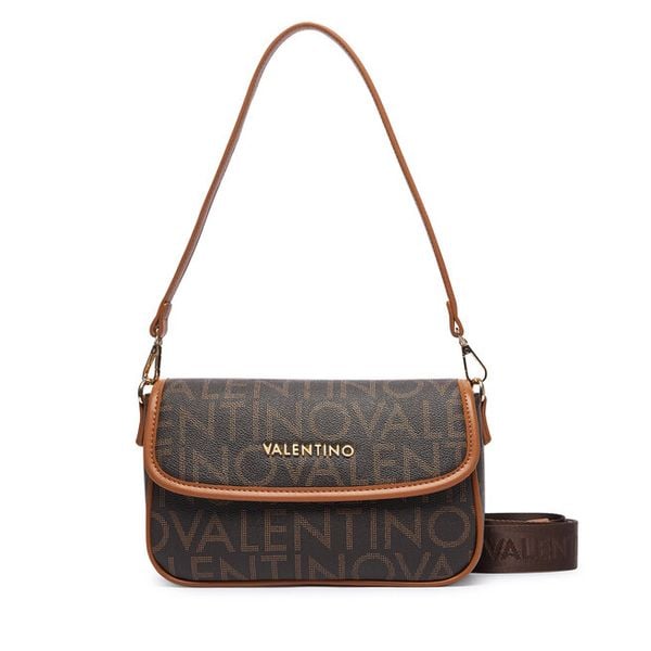 Torebka Valentino. Brązowe torebki klasyczne Valentino, bez wzorów, bez dodatków. Za 398.99 zł.