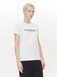 Emporio Armani Underwear T-Shirt EW000408 AF10881 U1131 Biały Regular Fit. Białe t-shirty Emporio Armani Underwear, l, bez wzorów, z bawełny, bez kołnierzyka, bez ramiączek. Za 149.99 zł.