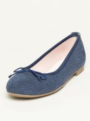 Kitz-pichler Baleriny w kolorze granatowym rozmiar: 37. Niebieskie baleriny Kitz pichler, bez wzorów, z materiału, z okrągłym noskiem, bez obcasa. Za 217.99 zł.