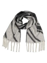 Pieces Szal w kolorze szaro-antracytowym rozmiar: onesize. Czarne szaliki Pieces, bez wzorów, z materiału. Za 60.99 zł.