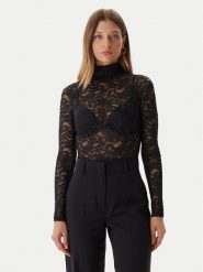 Guess Body O5BM08 K1820 Czarny Slim Fit. Czarne body Guess, s, z aplikacjami, z syntetyku. Za 349.99 zł.