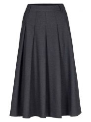 Herrlicher Spódnica "Parvati" w kolorze antracytowym rozmiar: W29. Czarne spódnice Herrlicher, bez wzorów, midi. Za 195.99 zł.