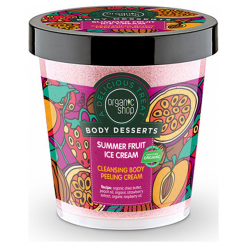ORGANIC SHOP Body Desserts Oczyszczający krem-peeling do ciała Lody owocowe, 450ml. Balsamy i kremy do ciała Organic Shop. Za 27.80 zł.