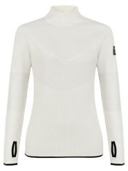 Salewa Sweter "Fanes" w kolorze białym rozmiar: 42. Białe swetry Salewa, bez wzorów, prążkowane, bez ramiączek. Za 264.15 zł.