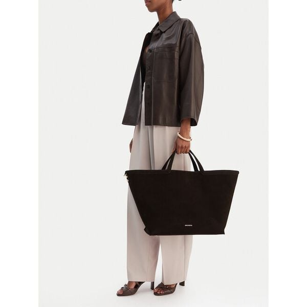 Torebka GINO ROSSI. Brązowe shopper Gino Rossi, bez wzorów, bez dodatków. Za 455.99 zł.