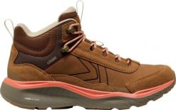 Buty trekkingowe damskie Keen Leiki Leather Mid Waterproof. Brązowe trekkingi Keen, z materiału, trekkingowe. Za 733.25 zł.