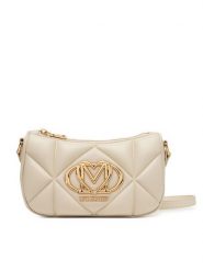 LOVE MOSCHINO Torebka JC4083PP1NLC0110 Beżowy. Brązowe listonoszki Love Moschino, bez wzorów, ze skóry, bez dodatków. Za 879.99 zł.