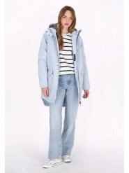 Schmuddelwedda Parka w kolorze błękitnym rozmiar: XS. Niebieskie parki Schmuddelwedda, xs, bez kaptura. Za 425.06 zł.