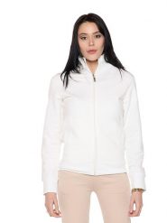 Bluza ciepła z pełny zamek błyskawiczny na czas wolny. Brązowe bluzy LEONE 1947 APPAREL, m, bez wzorów, bez kaptura. Za 328.38 zł.