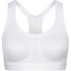 Damski biustonosz sportowy Odlo Sport-bh High Ultimate Fit w kolorze białym. Białe bielizna sportowa Odlo, bez wzorów, z włókna. Za 182.99 zł.
