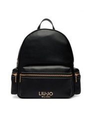 Liu Jo Plecak AA6136 E1012 Czarny. Czarne plecaki Liu Jo, bez wzorów, ze skóry. Za 599.99 zł.