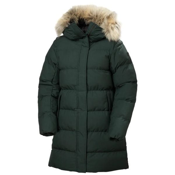 Parka damska z kapturem Helly Hansen Blossom. Czarne parki Helly Hansen, m, z futra, eleganckie, z kapturem. Za 1,003.30 zł.