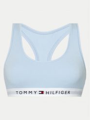 Tommy Hilfiger Biustonosz top UW0UW04143 Niebieski. Niebieskie biustonosze TOMMY HILFIGER, xl, bez wzorów, z bawełny, bez kołnierzyka, bez ramiączek. Za 89.99 zł.