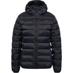 Damska kurtka puchowa Hummel Lightweight. Czarne kurtki sportowe Hummel, bez wzorów, z puchu, bez kaptura. Za 344.50 zł.
