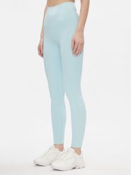 Calvin Klein Performance Legginsy 00GWS3L602 Niebieski Slim Fit. Niebieskie legginsy Calvin Klein Performance, l, bez wzorów, z syntetyku, na fitness i siłownię. Za 129.99 zł.