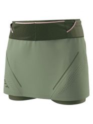 DYNAFIT Spódnica funkcyjna 2w1 "ULTRA" w kolorze khaki rozmiar: L. Brązowe spódnice Dynafit, l, bez wzorów, sportowe, sportowe. Za 249.17 zł.