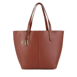 Torebka Gino Rossi. Brązowe torebki klasyczne Gino Rossi, bez wzorów, bez dodatków. Za 167.99 zł.