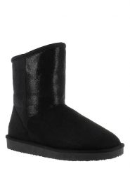 ISLAND BOOT Botki zimowe w kolorze czarnym rozmiar: 38. Czarne botki Island Boot, na zimę, bez wzorów, z materiału, bez obcasa, na platformie, bez zapięcia. Za 137.42 zł.