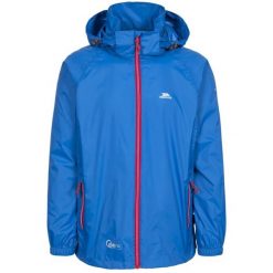 Trespass Qikpac X - Bluza unisex Packaway Jkt Blue. Niebieskie bluzy Trespass, na lato, bez wzorów, bez kaptura. Za 255.99 zł.