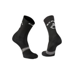 Skarpety rowerowe NORTHWAVE SUNDAY MONDAY SOCK czarne. Czarne skarpety Northwave, bez wzorów, z włókna. Za 30.00 zł.
