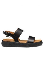 Geox Sandały D Camalei D550NA 0NFBC C1223 Szary. Szare sandały Geox, bez wzorów, ze skóry, bez obcasa, na płaskiej podeszwie, bez zapięcia. Za 289.99 zł.