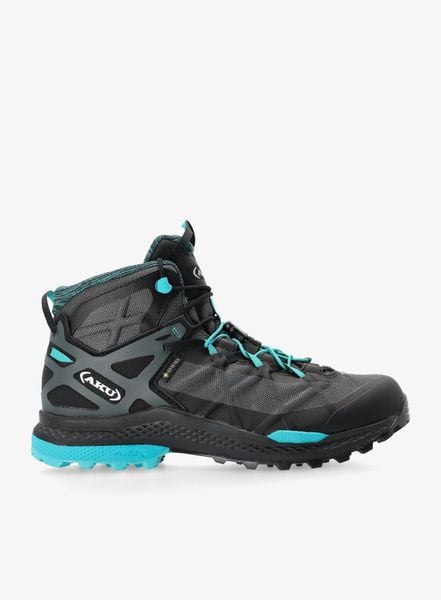Buty turystyczne damskie AKU Rocket Mid DFS GTX. Szare trekkingi Aku, z gore-texu, trekkingowe. Za 499.00 zł.